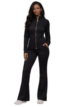 Conny | Set completo giacca e pantaloni a zampa