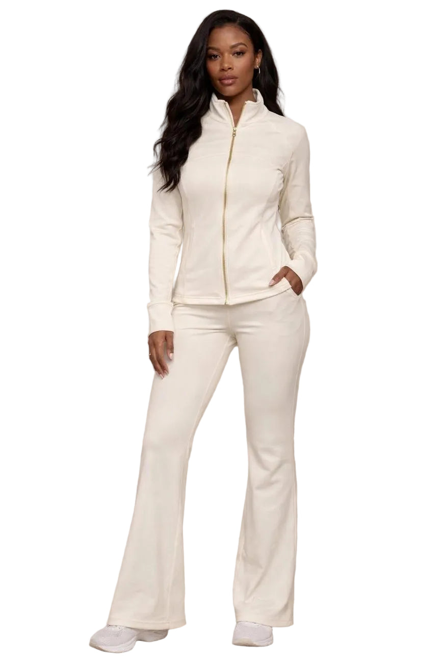 Conny | Set completo giacca e pantaloni a zampa