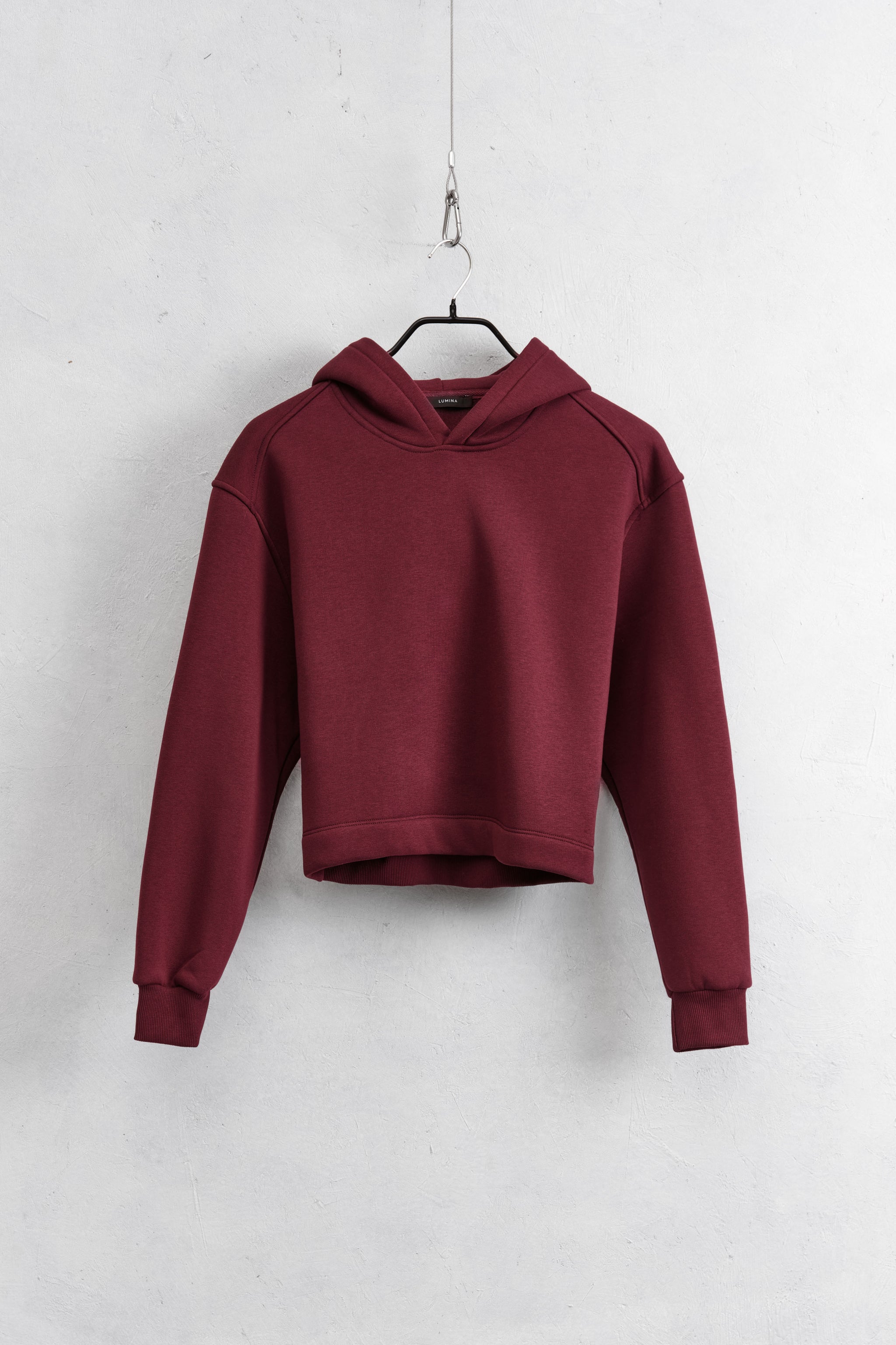 Mia | Felpa con cappuccio Lumina BORDEAUX