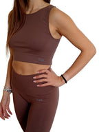 Elena | Top smanicato CAFFE'