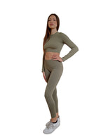 Ginevra | Leggins pushup VERDE IGUANA