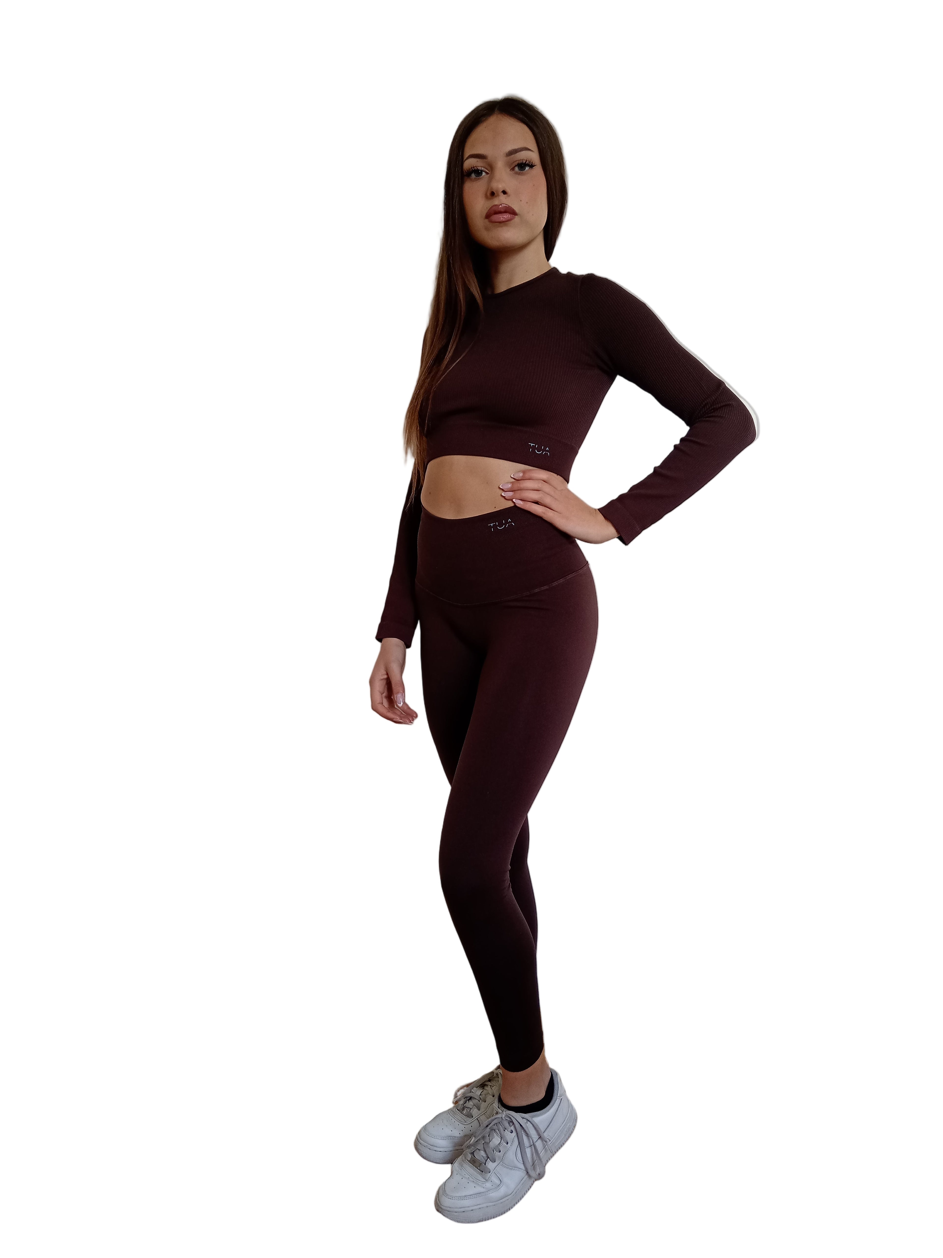 Ginevra | Leggins push-up CIOCCOLATO