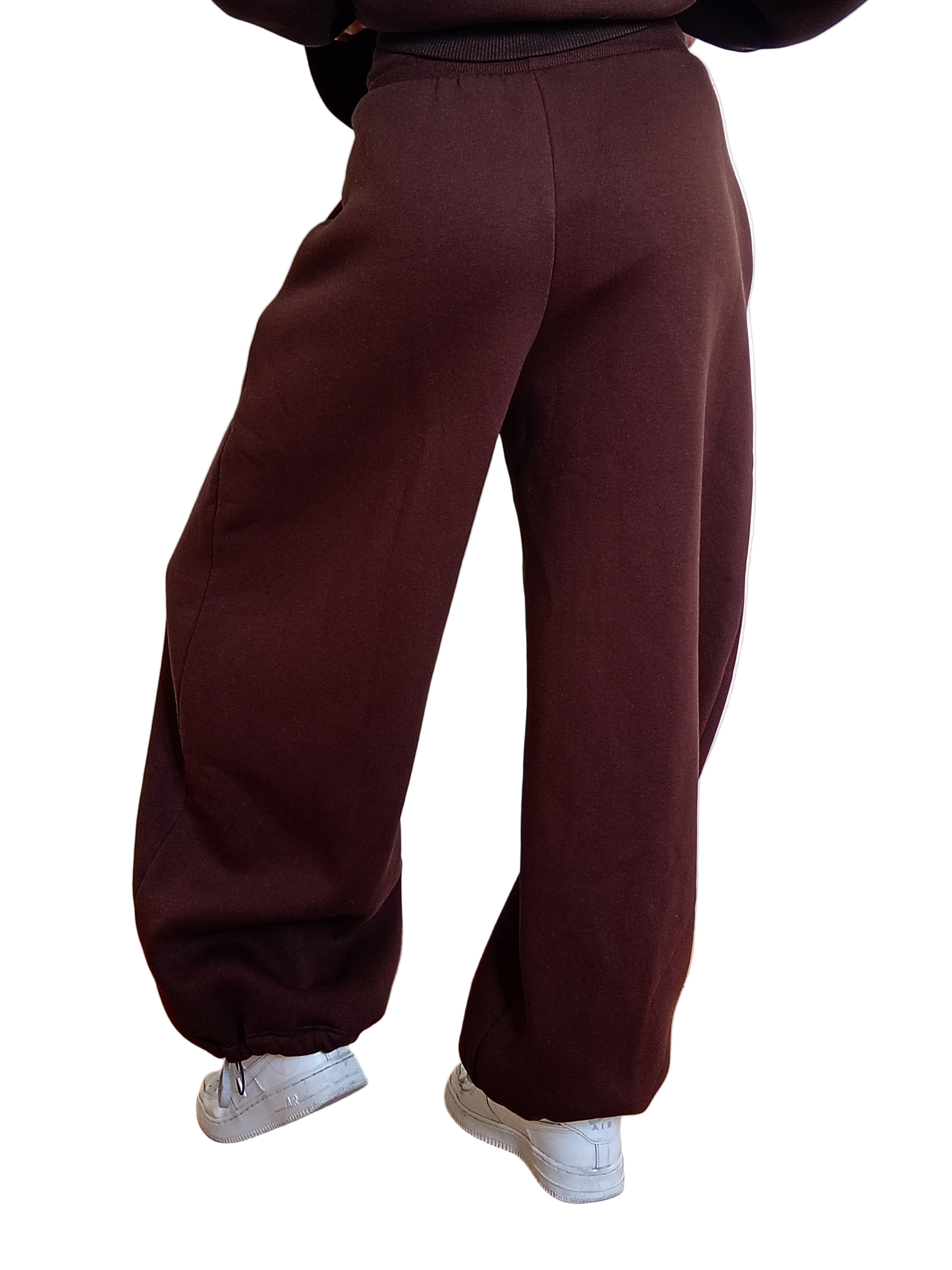 Dora | Pantaloni tuta Lumina CIOCCOLATO