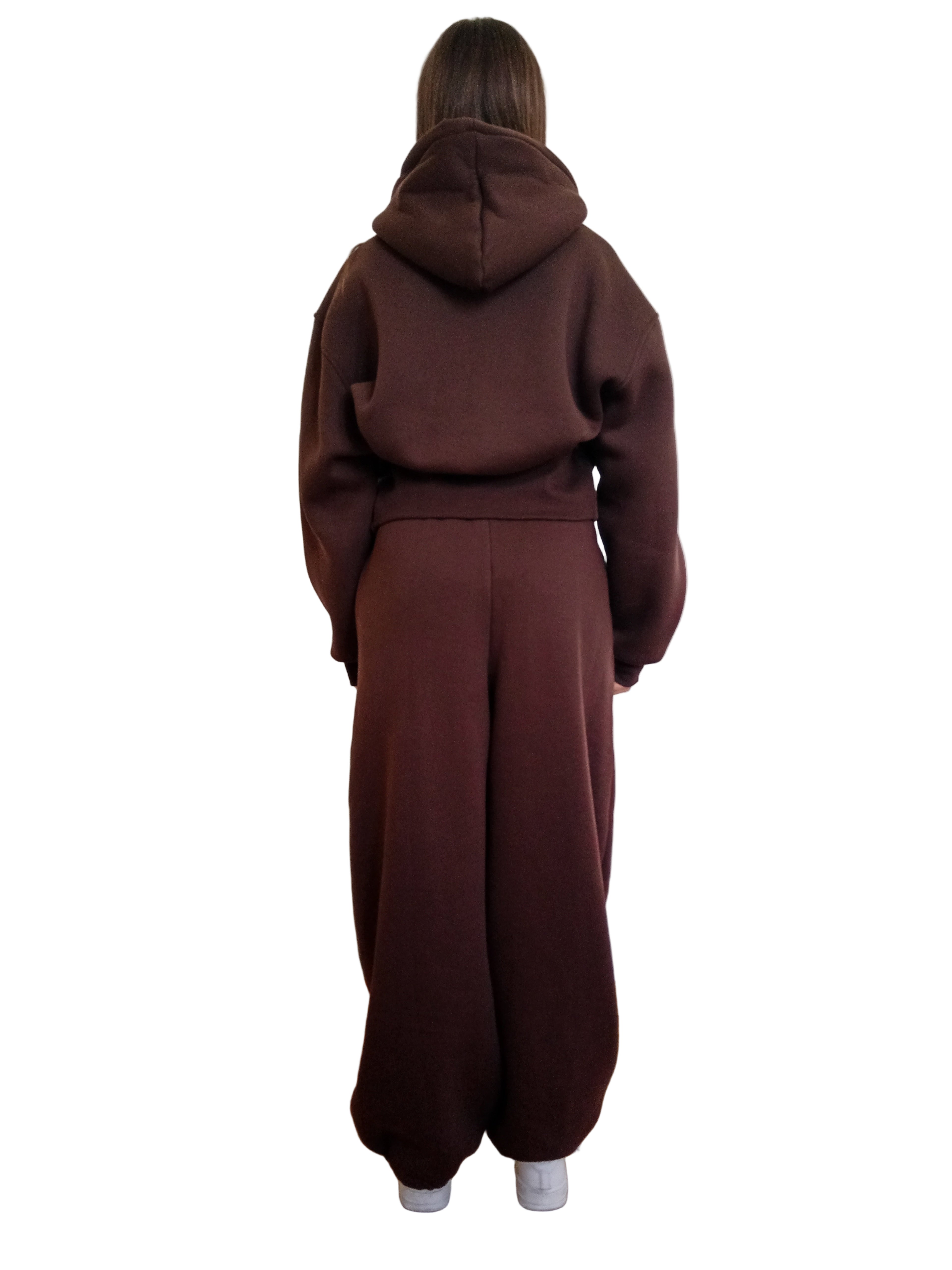 Mia | Felpa con cappuccio Lumina CIOCCOLATO