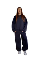 Emily | Felpa girocollo Lumina BLU