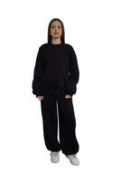 Emily | Felpa girocollo Lumina NERO