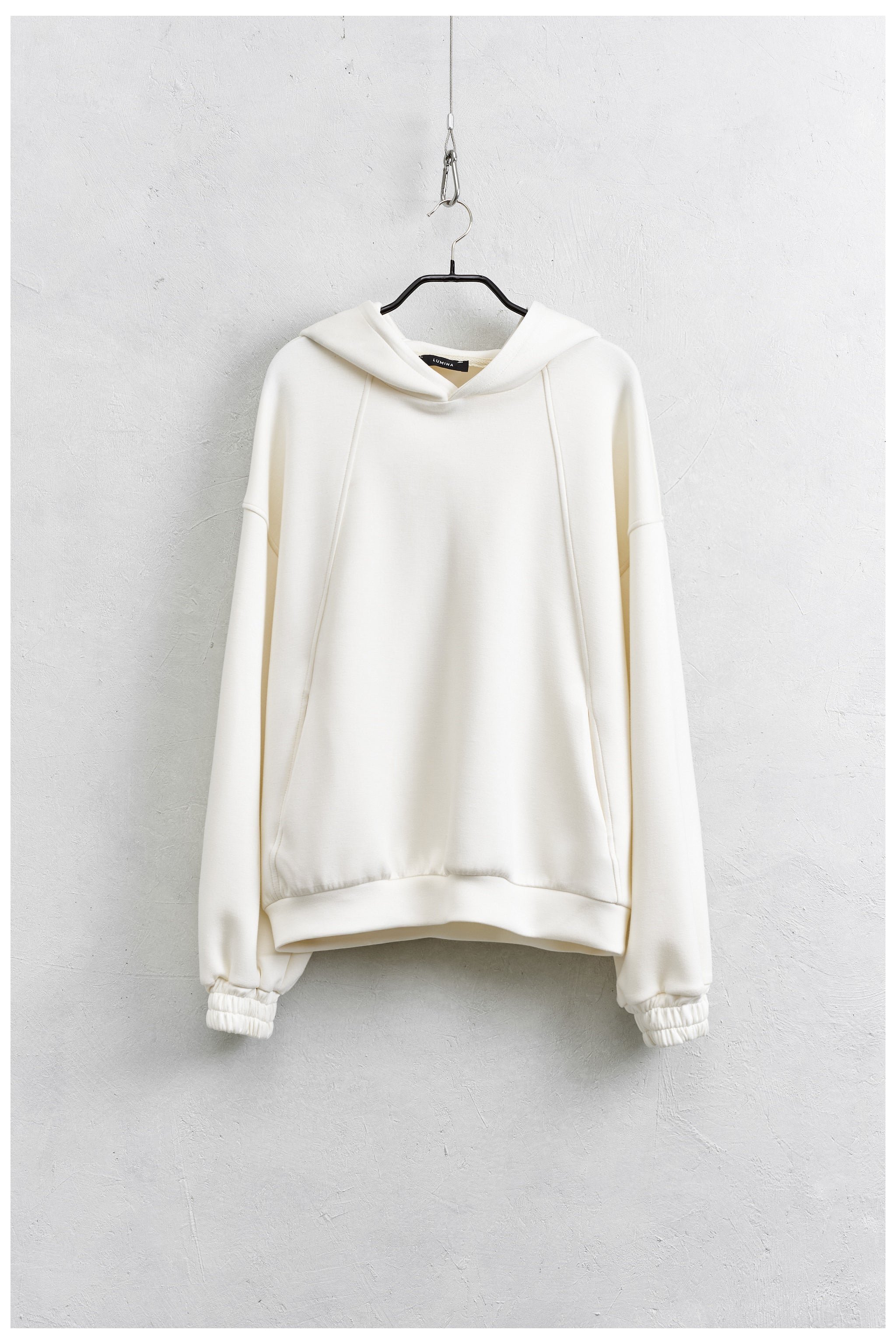 Lily | Felpa con cappuccio Lumina BIANCO