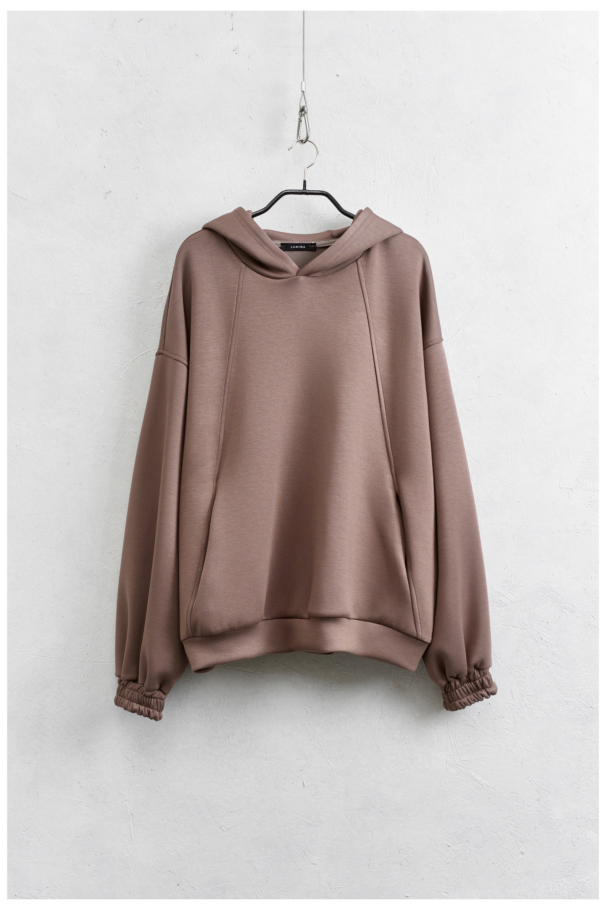 Lily | Felpa con cappuccio Lumina FANGO