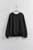 Emily | Felpa girocollo Lumina NERO