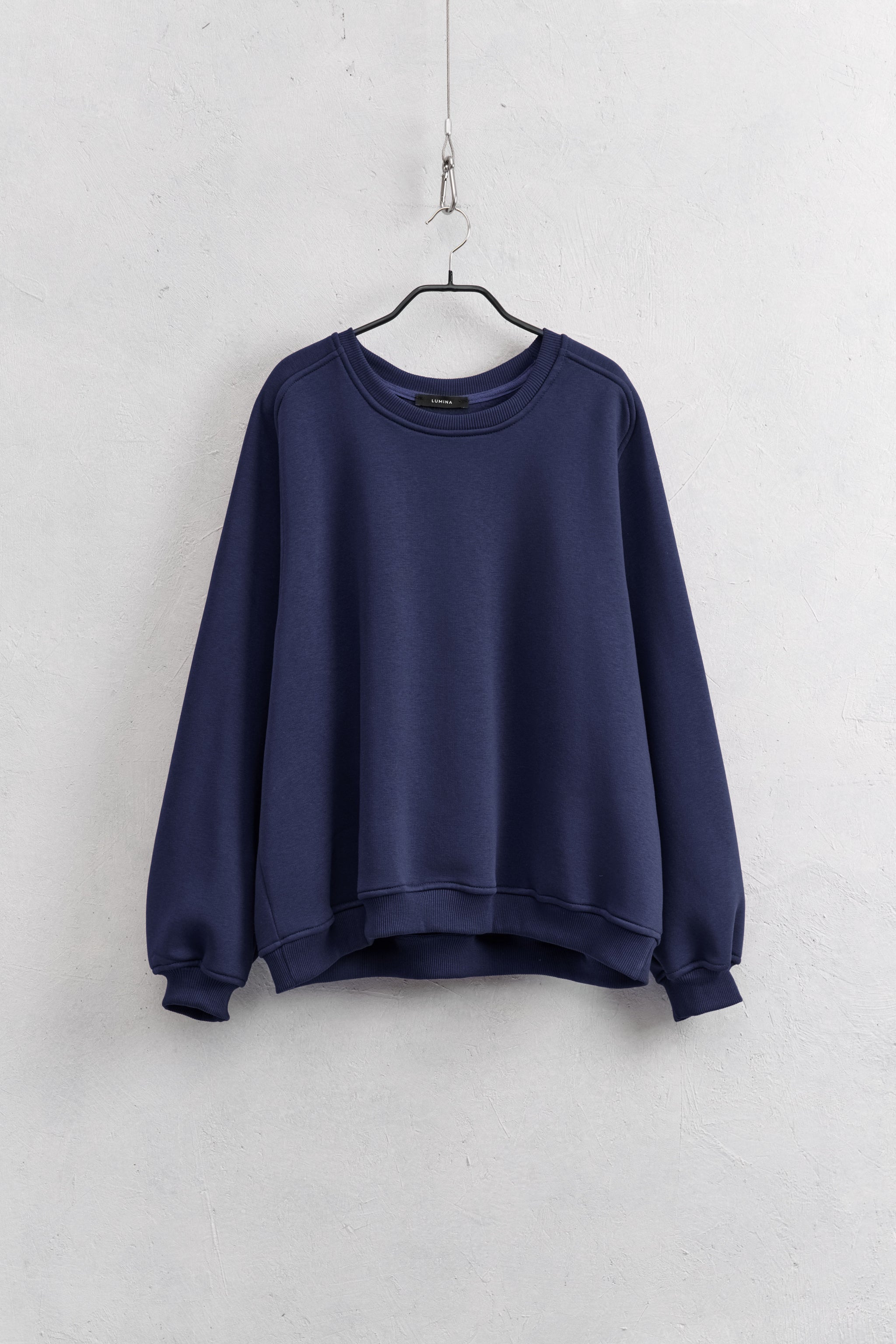 Emily | Felpa girocollo Lumina BLU