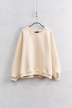 Emily | Felpa girocollo Lumina PANNA