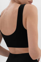 Top bra Gaia - Nero Vulcano