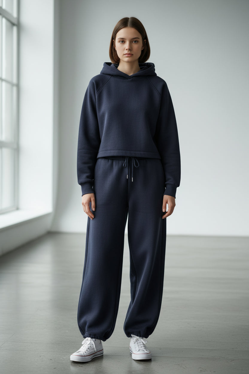 Felpa con cappuccio Mia - Blu