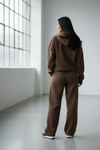 Pantaloni tuta Dora - Cioccolato