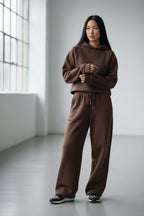 Pantaloni tuta Dora - Cioccolato